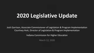 2020 Legislative Update
