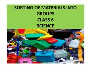 Material Classification and Properties in Science