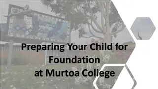 Tips to Prepare Your Child for Starting School at Murtoa College
