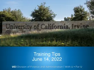 Important Announcements and Training Tips for June 14, 2022