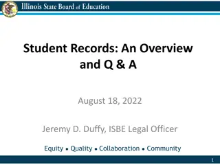 Understanding Student Records: FERPA and ISSRA Guidelines
