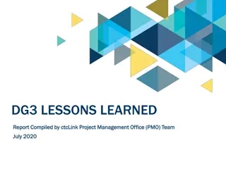 Lessons Learned and Quality Gates in ctcLink Project Management
