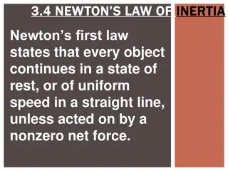 Understanding Newton's First Law of Inertia