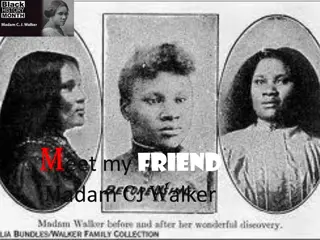 The Life and Legacy of Madam CJ Walker