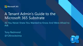 The Microsoft 365 Substrate and Exchange Online