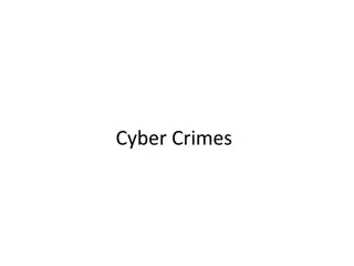 Cyber Crimes: History, Categories, and Types