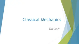 Understanding Classical Mechanics: Variational Principle and Applications