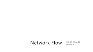 Max Flow in Network Theory