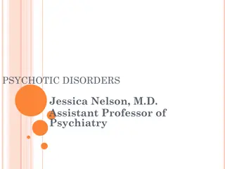 Understanding Psychotic Disorders: Insights from Schizophrenia