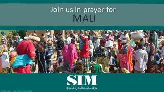 Prayers for Mali: Join the Movement of Transformation