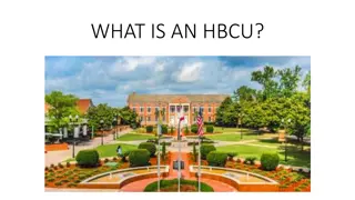 Historically Black Colleges and Universities (HBCUs): Empowering Communities Through Education