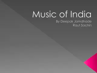 Diverse Music Traditions of India - Classical to Folk