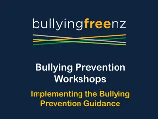 Effective Bullying Prevention Workshops for Schools