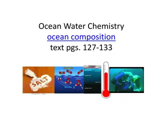 Exploring Ocean Water Chemistry: Salinity, Saltiest Body of Water, and Gases