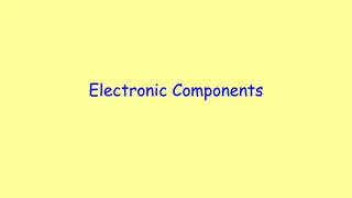 Understanding Electronic Components and Input/Output Devices