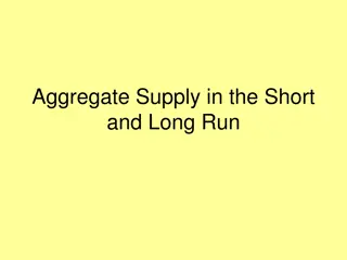 Understanding Aggregate Supply in the Short and Long Run