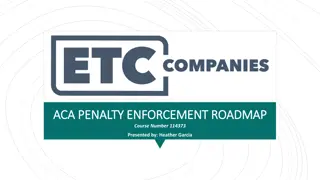 Understanding ACA Penalty Enforcement Roadmap for Employers