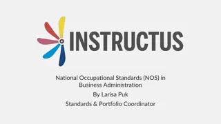 National Occupational Standards (NOS) in Business Administration Overview