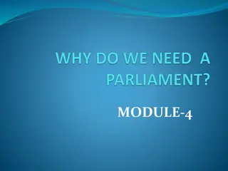 Overview of Parliamentary System and Political Representation