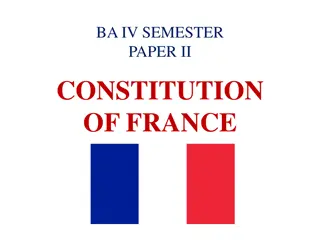 Constitution of France: Salient Features of the Fifth Republic