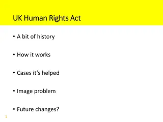 UK Human Rights Act: History, Impact, and Future Changes