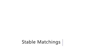 Stable Matchings and the Gale-Shapley Algorithm