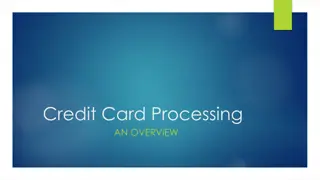 Credit Card Processing at University of Montana (UM)