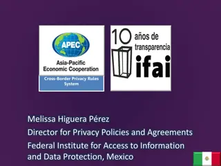 Cross-Border Privacy Rules System in Mexico: Regulations and Enforcement