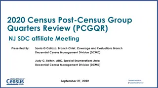 Overview of 2020 Census Post-Census Group Quarters Review