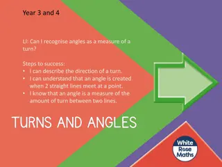 Understanding Angles and Turns in Year 3 and 4 Mathematics