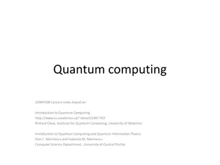 Introduction to Quantum Computing: Exploring the Future of Information Processing