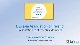 Dyslexia Awareness and Advocacy in Ireland