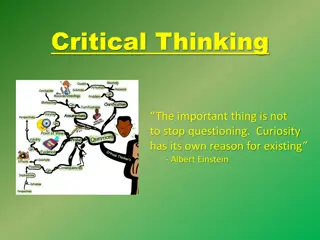 Enhancing Critical Thinking Skills in Daily Life