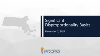 Promoting Equity in Education: Addressing Significant Disproportionality