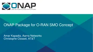 ONAP Package for O-RAN SMO Concept Proposal