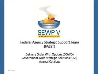 SEWP Government-Wide Acquisition Contract Overview