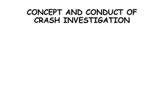 Crash Investigation Procedures