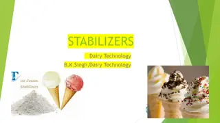 Stabilizers in Dairy Technology by B.K. Singh