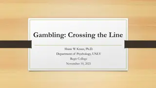Understanding Gambling Disorders: Risks, Criteria, and Statistics