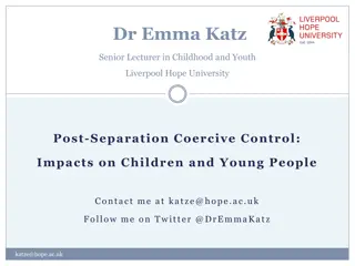 The Impact of Coercive Control on Victims