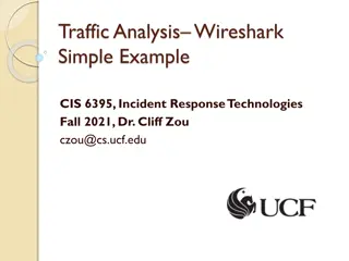 Network Traffic Analysis with Wireshark: Examples and Techniques