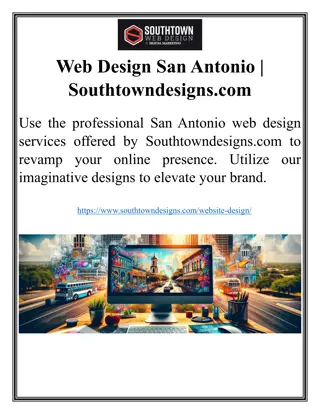 Web Designers San Antonio | Southtowndesigns.com