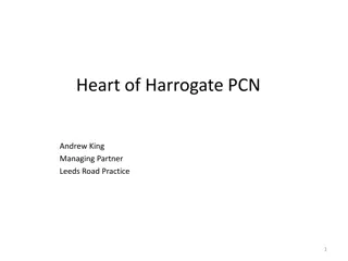 Understanding Primary Care Networks in Harrogate