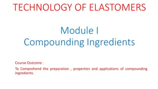 Rubber Compounding Ingredients and Applications