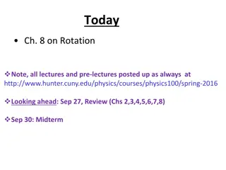 Rotational Motion in Physics