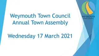 Weymouth Town Council Overview and Initiatives