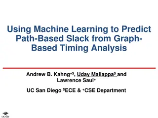 Machine Learning for Predicting Path-Based Slack in Timing Analysis