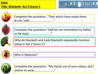 Discovering the Porter in Macbeth's Act 2 Scene 3