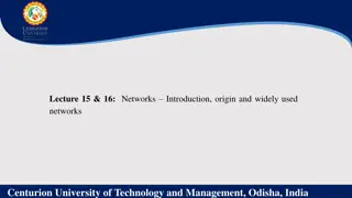 Project Planning and Control Techniques: PERT/CPM Networks Overview