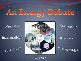 Understanding the Debate on Inexhaustible vs. Nonrenewable Energy Sources